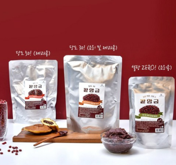 Red bean paste made with domestic red beans with dad, sweetness 0, 300g, 300g, 1 piece