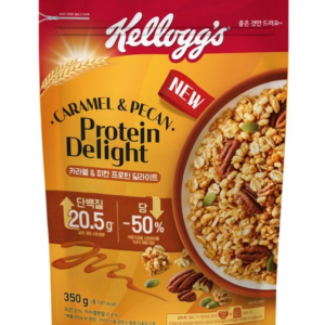 Kellogg’s Caramel & Pecan Protein Delight Cereal, 350g, 1 Pack