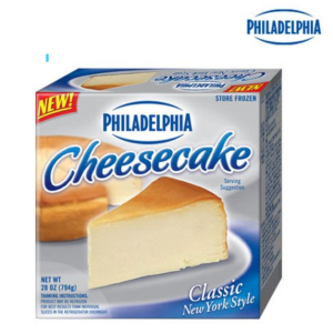 Philadelphia Cheesecake 794g (28oz 10 slices plain), 794g, 1 piece