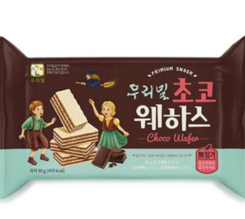 Our Wheat Chocolate Wafers 80g, 80g, 1ea