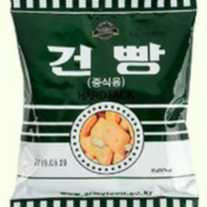 [Military Bread] Wheat Bread Nostalgic Snack 1 BOX, 1.3kg, 4ea