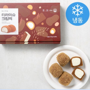 Cheongnyeon Tteokjip Tiramisu Cream Tteok (Frozen), 40g, 15 pieces