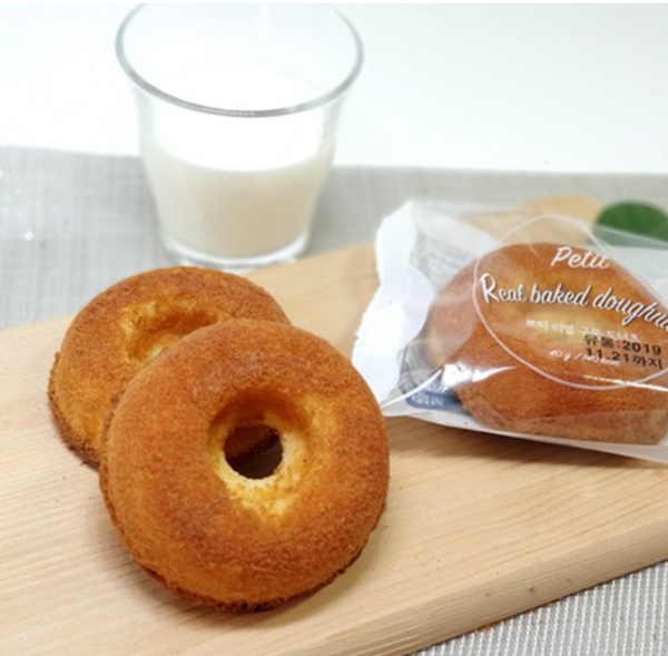 [Daebok] Petit Real Baked Donuts 40g, 40g, 25ea