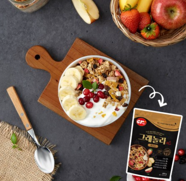 Cereal Granola Fruit + Cranberry Almond Granola Cereal Breakfast Diet Cereal