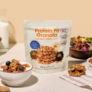 Light Protein Fit Low Sugar Whole Grain Granola, 150g, 1 Piece