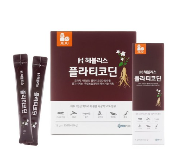 Seasonal change throat health Jeju 3-year-old white radish, radish juice, radish juice, platycodin 30 packs (450g), 450g, 1 piece