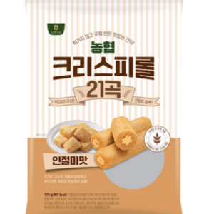 Nonghyup Food Crispy Roll 21 Grain Injeolmi Flavor, 170g, 1 piece