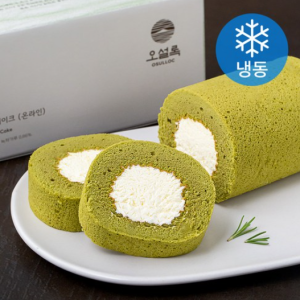 Osulloc Green Tea Roll Cake (Frozen), 350g, 1pc