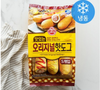Ottogi Delicious Original Hotdog (Frozen), 400g, 1pc