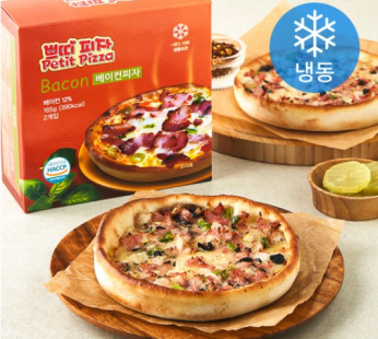 Petit Bacon Pizza 2 Pieces (Frozen), 330g, 1 Piece