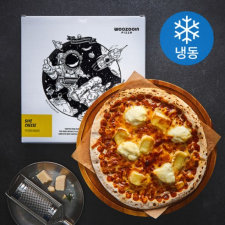 Astronaut Pizza Five Cheese (Frozen), 414g, 1pc