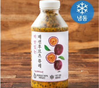 More delicious passion fruit puree (frozen), 1kg, 1 piece