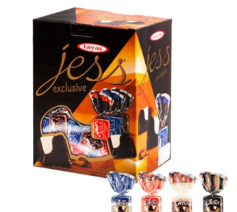 Tayas Jess Chocolate 2kg 1pc Large Milk Dark White, 2kg, 1pc