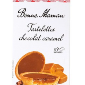 Bon Maman Chocolate & Caramel Tart 135g, 135g, 1ea