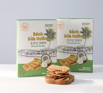 Vietnam Danang Sticky Rice Coconut Crackers 15 pieces*4 boxes