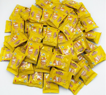 Guka Nougat Peeling Crackers Parmigrate Imported Snacks 70 Pieces (Individually Packaged)