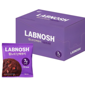 Labnosh Protein Cookie Double Chocolate Flavor, 40g, 10ea