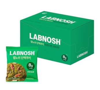 Labnosh Protein Cookies Almond & Green Tea, 40g, 10ea