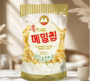 Black Buckwheat Chips Buckwheat Chips 230g Buckwheat Cookies Parents Snack Dessert, 230g, 1 piece