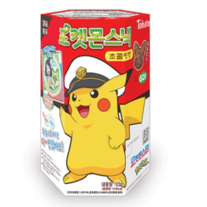 Yeini Foods Tohato Pokemon Snack Chocobee 5 pieces (23gx5 pieces) Children’s gift snack, 23g, 5 pieces