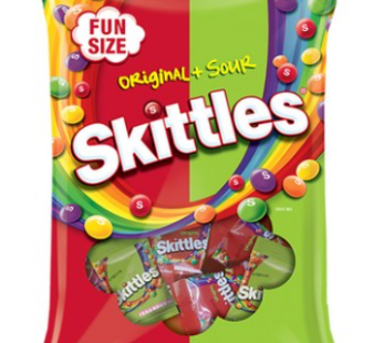 Skittles Original Sour Mixed Fun Size
