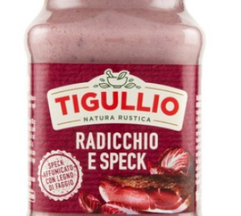 Tigullio Radicchio & Speck Sauce (Red Chicory & Bacon) 185g