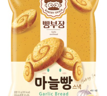 Nongshim Bread Boss Garlic Bread, 55g, 1 piece