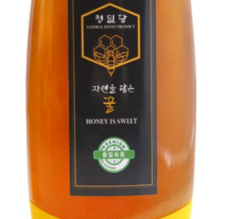 Cheongmildang Vietnam Natural Honey 5 Kinds Upside Down Tube, Wildflower, 500g, 1 Piece