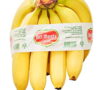 Del Monte High Sugar South American Bananas, 1.3kg, 1pc