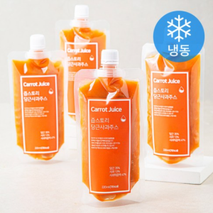 Jipstory Carrot Apple Juice (Frozen), 220ml, 4 pcs