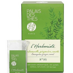 Palédété Organic Lemongrass Ginger Carrot 20 Tea Bags