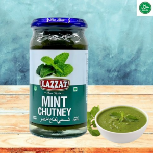 Lazzat Authentic Pakistani Mint Chutney Lazzat Authentic Pakistani Mint Chutney, 430g, 1pc