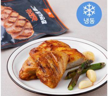 Dazzle Shop Grilled Chicken Breast Curry Flavor (Frozen), 100g, 5 Packs