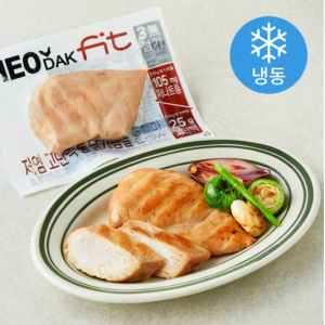 Heodak FIT Low-salt High-protein Whole Chicken Breast Smoked Flavor (Frozen), 100g, 5 pieces