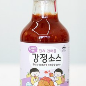 Not spicy at all, children’s gangjeong sauce, chicken sauce, chicken gangjeong sauce, tteok skewers