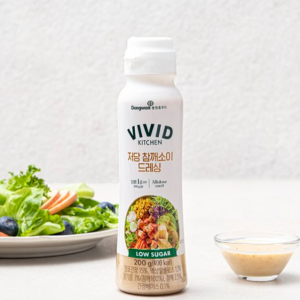 Vivid Kitchen Low-sugar Sesame Soy Dressing, 200g, 1pc