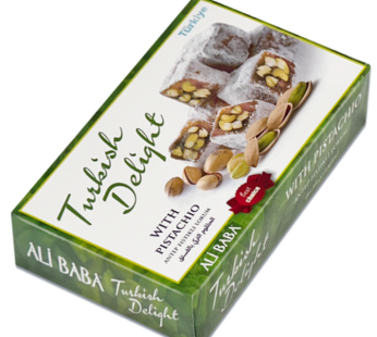 Alibaba Turkish Delight Pistachio Lokum, 225g, 1pc
