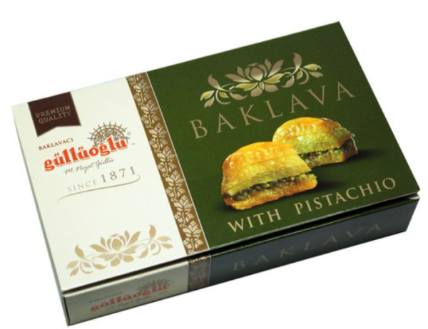 Fresh Turkish Turkish Gift Dessert Premium Gyulluolu Baklava (Pistachio)