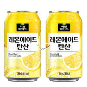 Minute Maid Lemonade Carbonated 355ml 6 cans, 355ml, 6 count