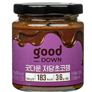 Picture Bread Gooddown Low-sugar Choco Jam, 210g, 1 piece