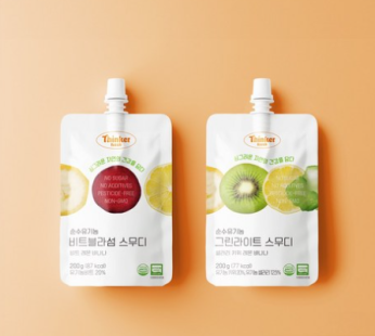 Thinker Fresh Pure Organic Smoothie 200ml 5 packs 10 packs