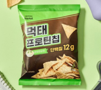 Moktae Protein Chips Cheongyang Mayo Flavor (60g*3 packs)