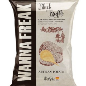 Warner Freak Black Truffle Potato Chips, 115g, 1 Pack