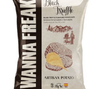 Warner Freak Black Truffle Potato Chips, 115g, 1 Pack