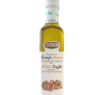Bonori Italy Extra Virgin White Truffle Olive Oil (with White Truffle Extract), 250ml, 1pc