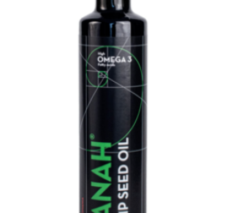 [Hemp Essentials] 500ml cold-pressed vegan European hemp seed oil with omega 3 6 fatty acids and vitamin E