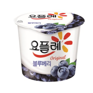 BINGGRAE YOPLAT Blueberry Home 180g Free Shipping, 180g, 4ea