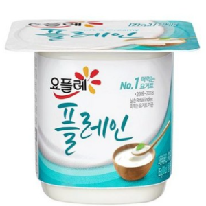 BINGGRAE YOPOLY PLAIN 80g 6-pack Yogurt, 480g, 3ea