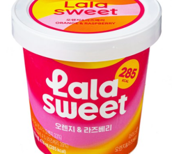 Larasweet Orange & Raspberry Sherbet (Frozen), 474ml, 1 ea