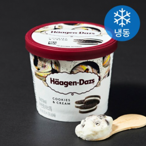 Haagen-Dazs Cookies & Cream (Frozen), 100ml, 1pc